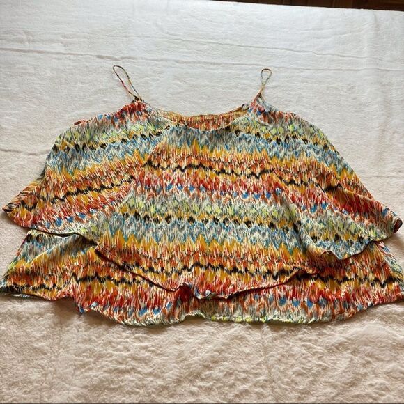 Paper Crane Anthropologie Layered Tank Size Small - Picture 2 of 7